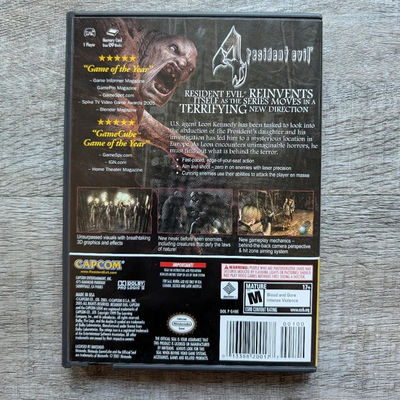 Resident Evil 4 Player's Choice for Nintendo GameCube